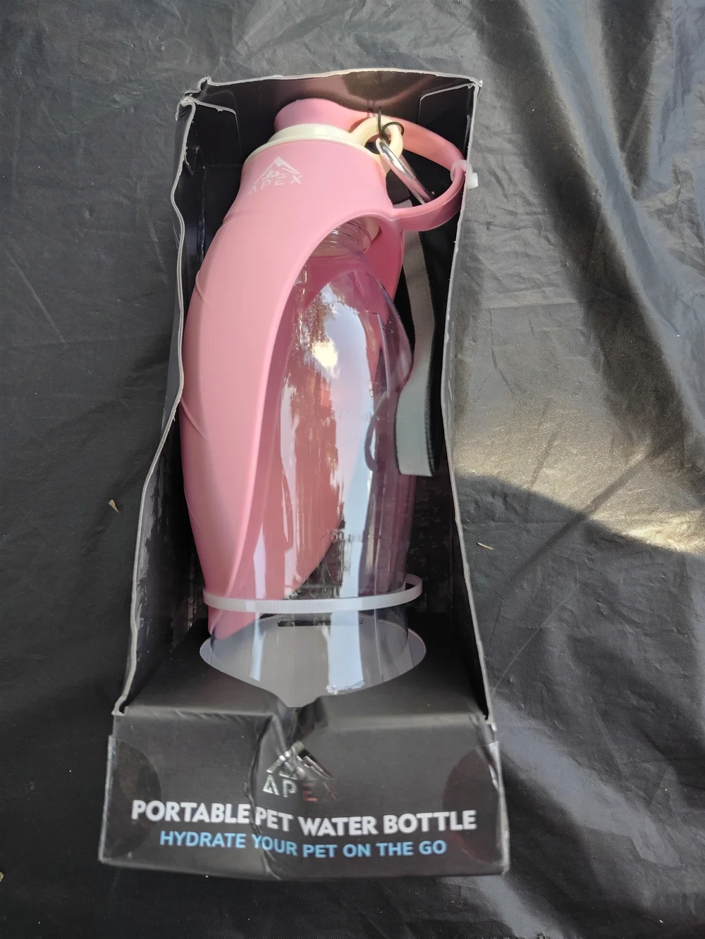 Apex Portable Pet Water Bottle - Pink